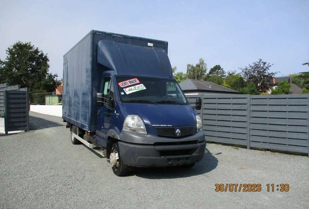 Renault MASCOTT 3.0DXI 160PK BAK MET DHOLLANIDA LAADBRUG