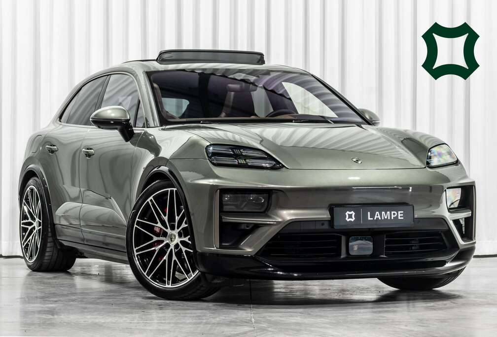 Porsche Turbo Electric AventurineGreen / Club Truffle BOSE