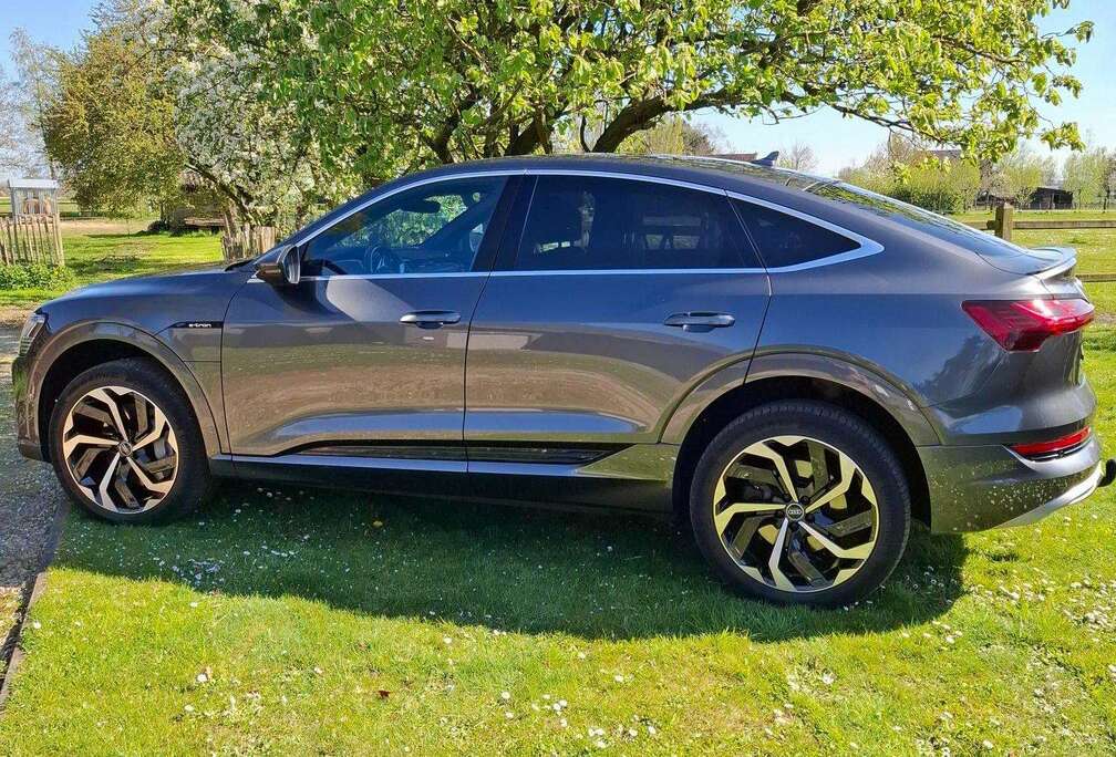 Audi e-tron Sportback 55 quattro S line