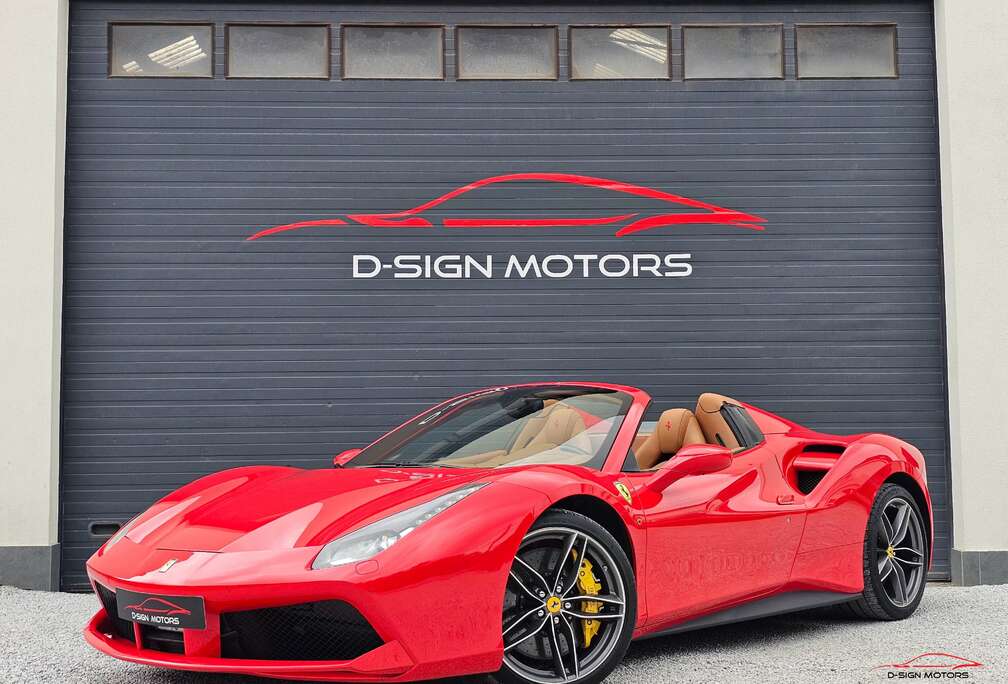 Ferrari SPIDER 3.9 TURBO V8 F1 (670ch) 2018 17608km 1OWNER