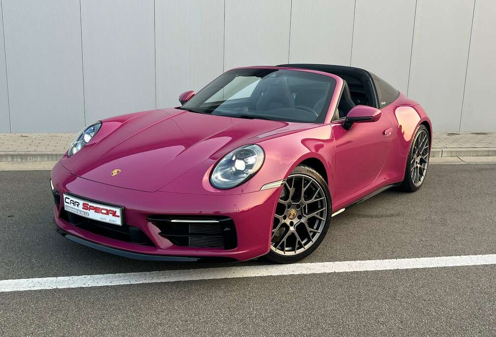 Porsche 911 Carrera 4S Targa 3.0 Turbo PDK - Ruby Star Neo
