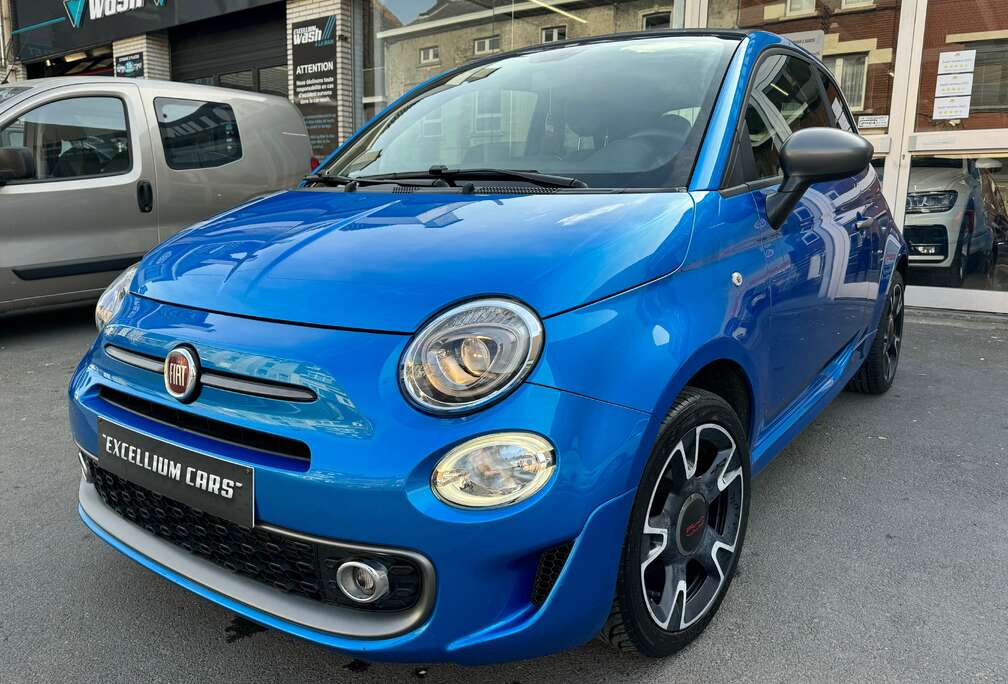 Fiat 1.2i Cabriolet Sport Semi Cuir Jante Gps Airco
