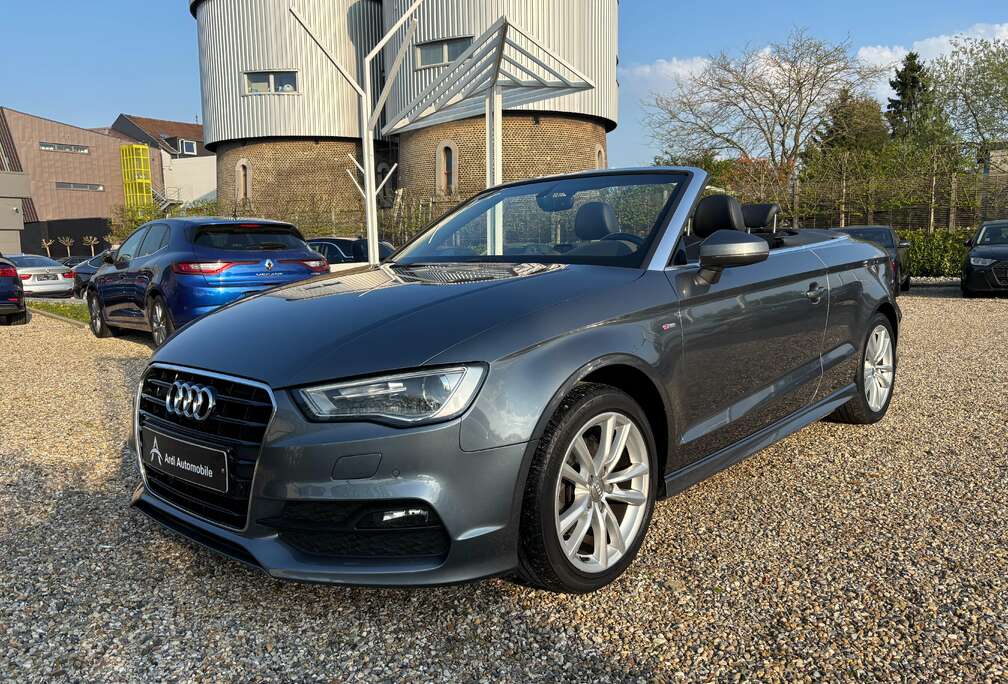 Audi Cabriolet 1.6 TDi *S line*SIEGE CHAUFF*CRUISE CONTROL*GARANTIE*