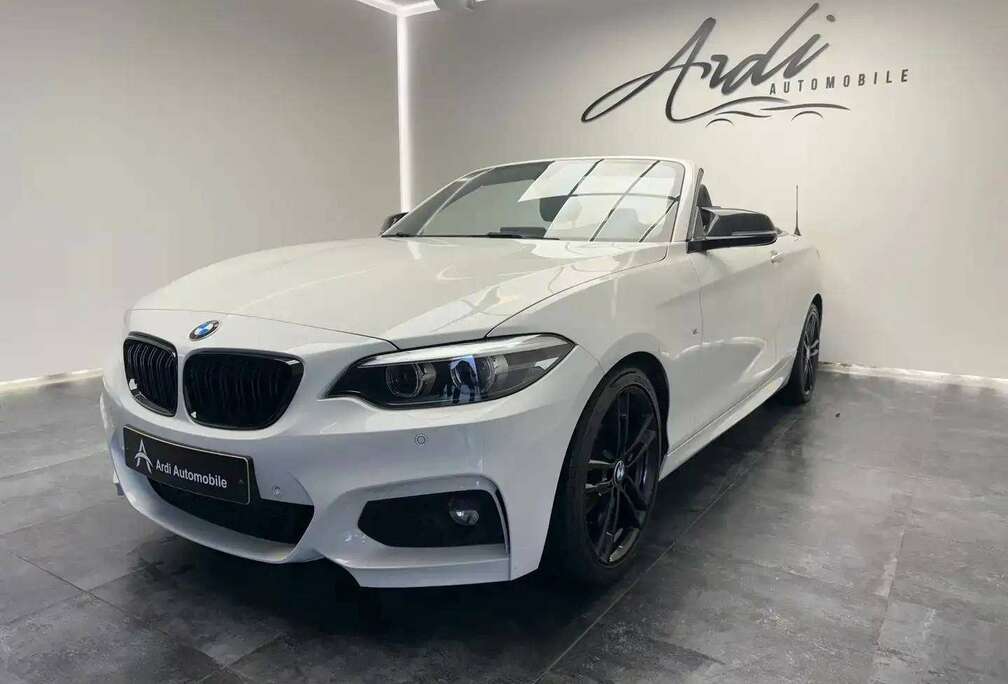 BMW d Cabrio *PACK M*LED*SIEGE CHAUFF*CAPTEUR AV+AR*GARANTIE*
