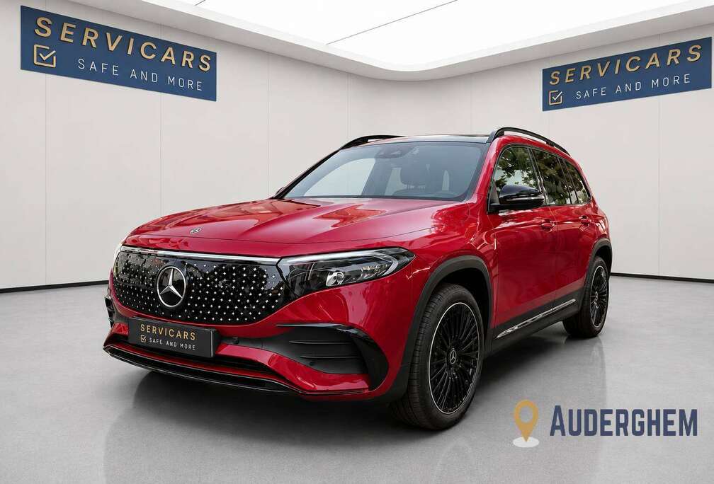Mercedes-Benz @SERVICARS AUDERGHEM Mercedes-Benz EQB 70.5 kWh 250  AMG Line / Pano - Ouvrant / CAM 360 / CarPlay / GAR 12 MOIS