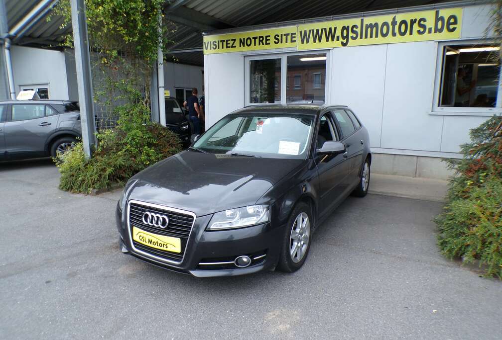 Audi Sportback 1.4TFSI 04/12 -gris metal- airco/cruise