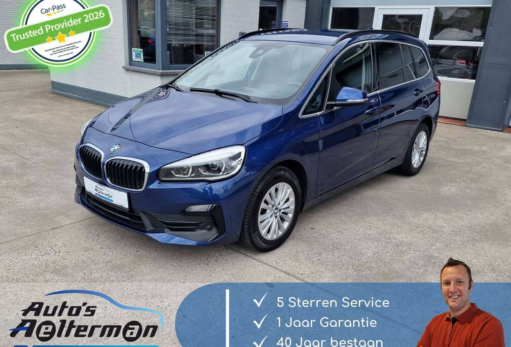 BMW Gran Tourer 218i LED * GPS * HEAD UP * ELEKTRISCHE KOFFER * CRUISE CONTROL * ZETEL VERWARMING * ....