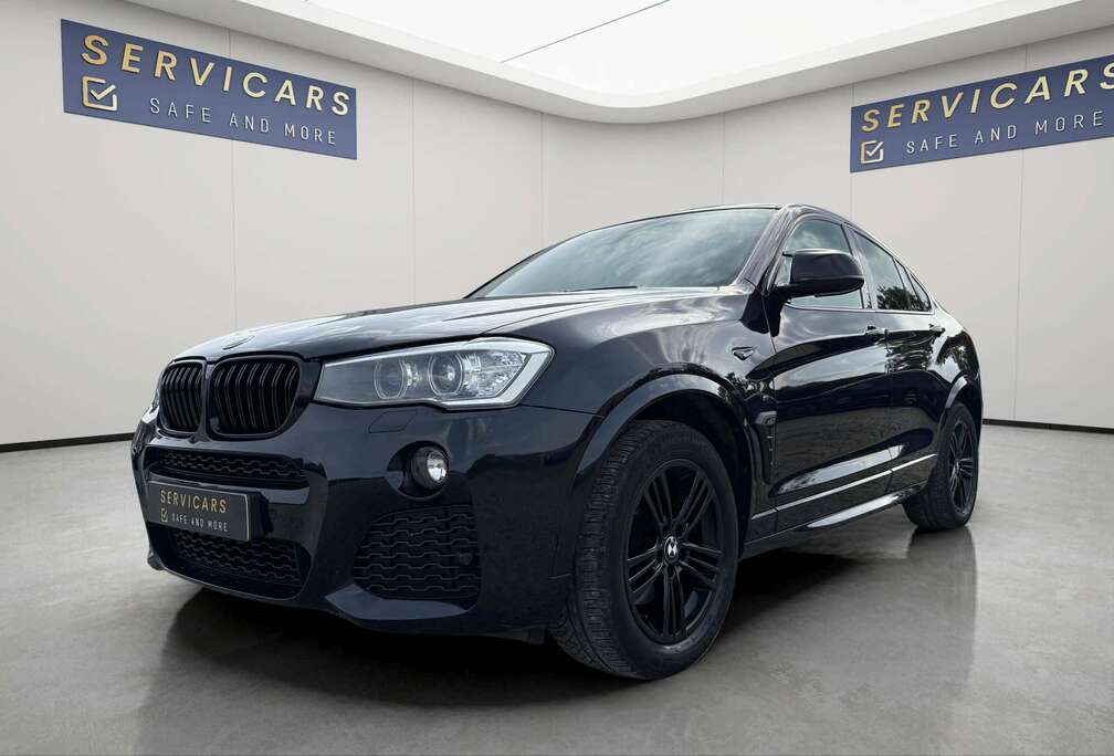 BMW @SERVICARS FLEURUS - BMW X4 2.0i Pack M - État irréprochable - Garantie 12 Mois