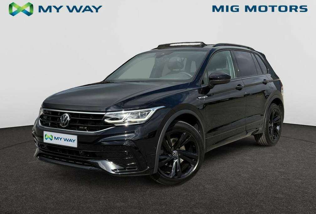 Volkswagen R-Line Business Premium BLACK STYLE 1.5 TSI (150pk) AUTOMAAT /// Panoramisch Schuifdak /// elektrische kofferklep /// Ach