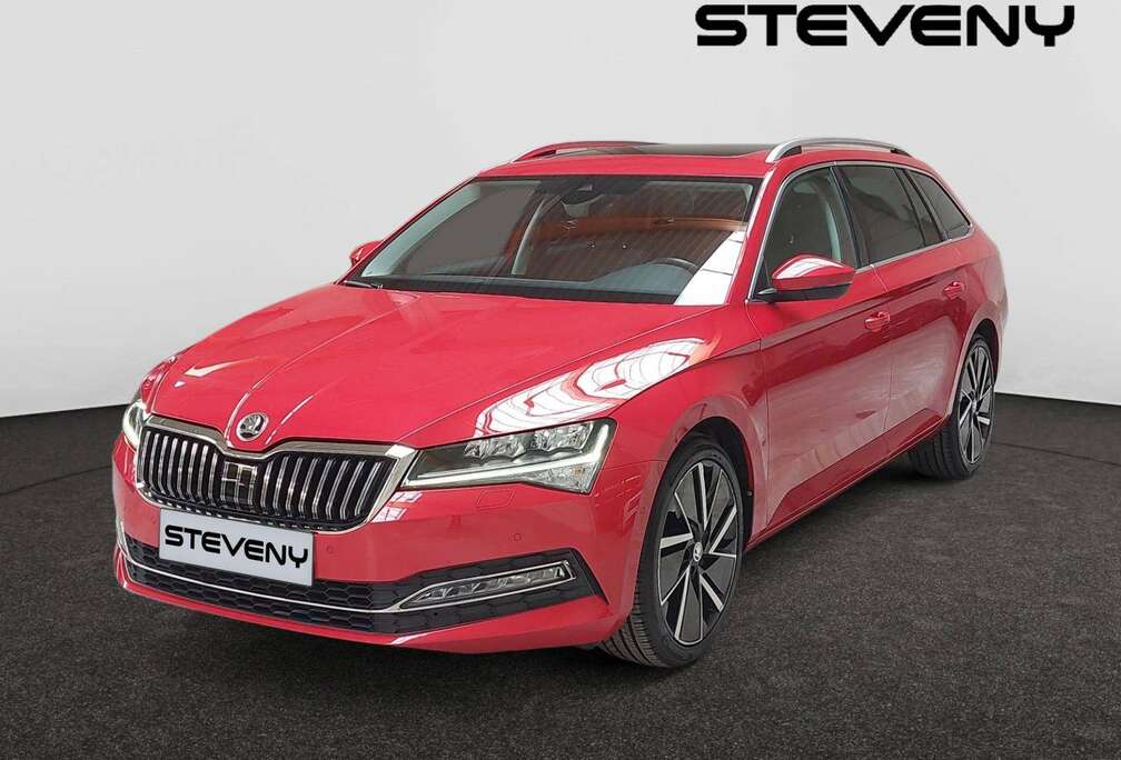 Skoda Superb Combi 2.0 CR TDi * Steveny SMS AUTOMOTIVE * Full cuir * Toit ouvrant * Attache remorque * Sièges chauffants