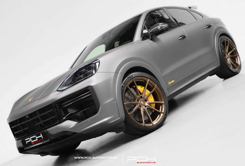 Porsche Turbo E-Hybrid Coupé 4.0 V8 - Pack GT + VOSSEN 23\' + WRAP - VAT -