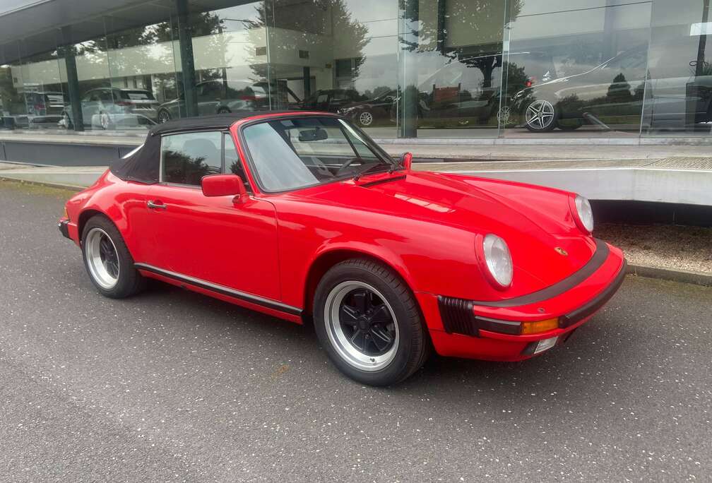 Porsche carrera cabrio 3.2 turbo zetels originele staat