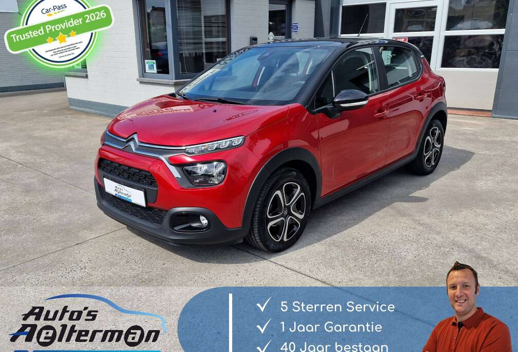Citroen C3 1.2i PureTech Automatische airco * Android Auto *  Led * Cruise Control *