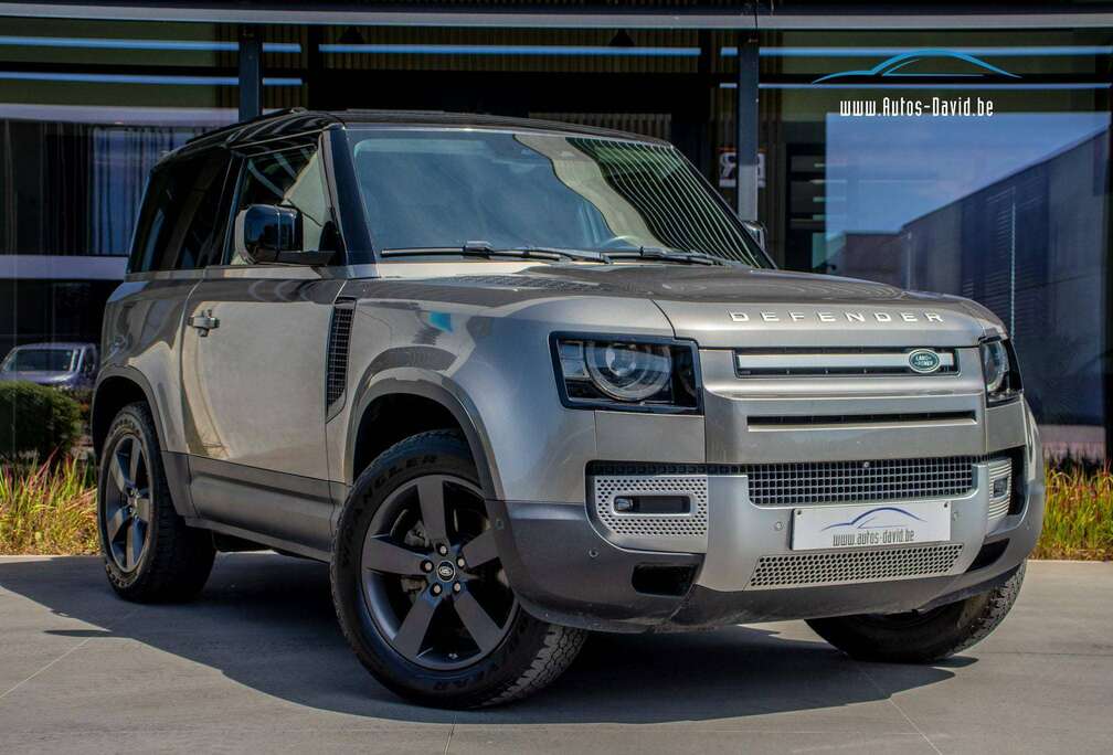 Land Rover Defender 90 3.0 D MHEV D250 LICHTE VRACHT / HISTORIEK / LUCHTVERING / OPEN DAK / KOELKAST / APPLE CARPLAY / 360