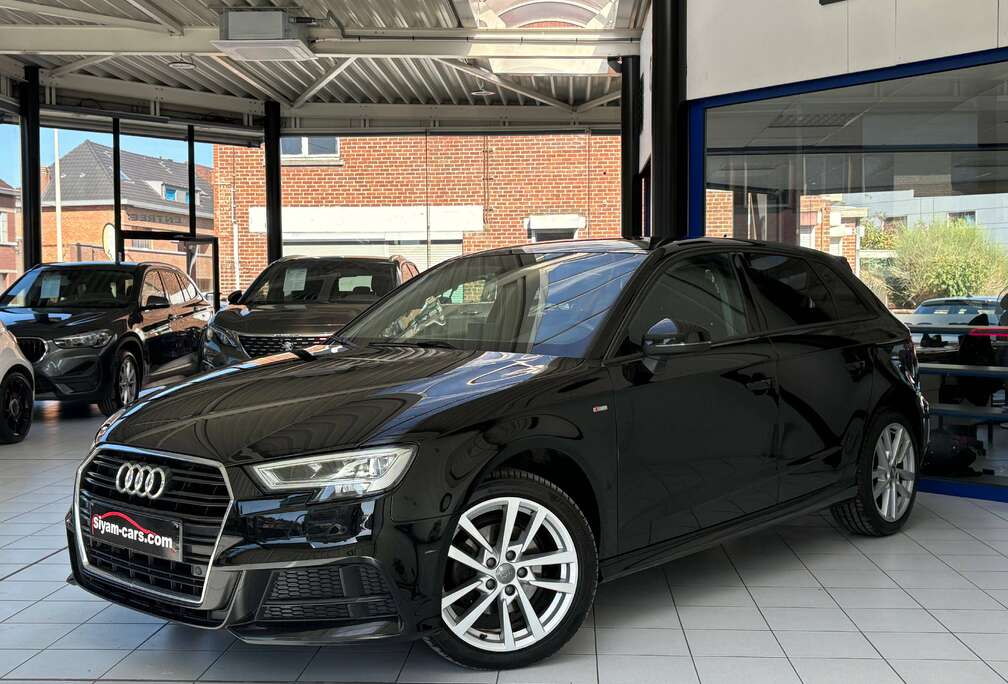 Audi A3 Sportback 30 TDi *S-LINE * XENON * CUIR * GPS * PDC * JANTES *