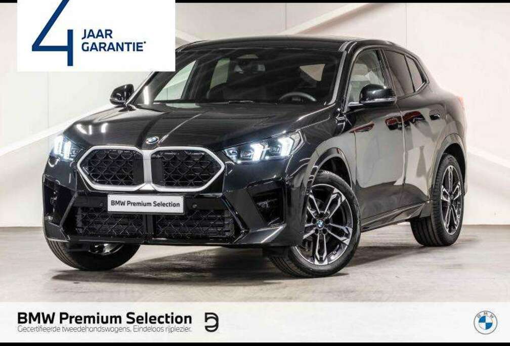 BMW Black X2, sporty shape, clean spec