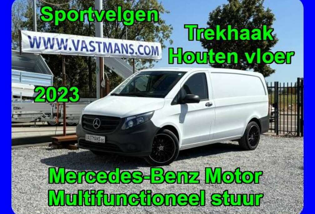Mercedes-Benz 18.800€ + BTW / Mercedes Motor 1.950 cc / Trekhaak / Lang A2 / Houten vloer / Multifunctioneel stuur