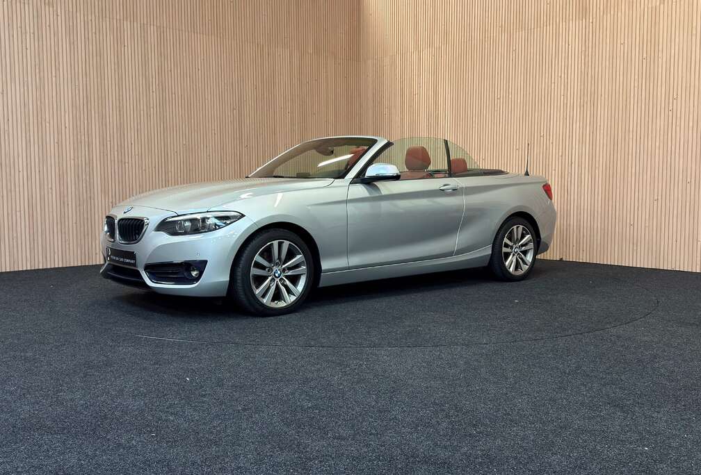 BMW 220i Cabrio Aut. Sport LinePDC NaviVerw sportst