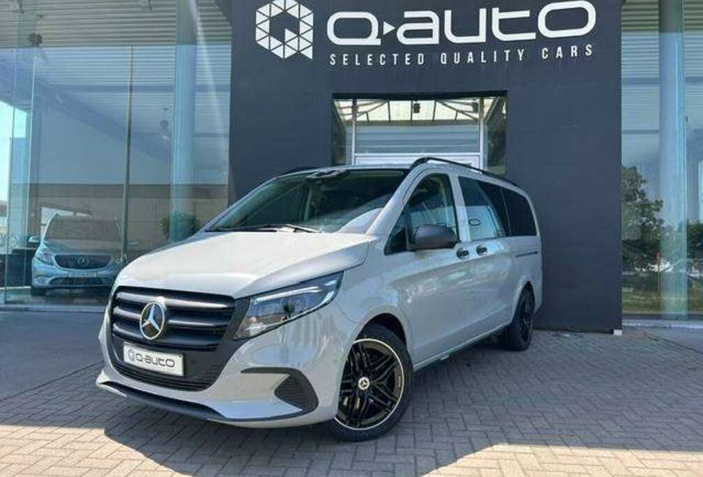 Mercedes-Benz 119d L2 Aut Dubbel Cabine / MBUX+ / LED Multibeam / Cam / Carplay / 6 Zit / 2 schuifdeuren
