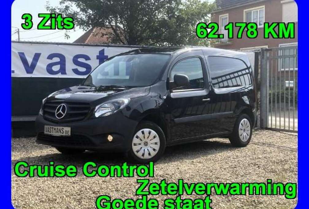 Citroen Mercedes Citan 109CDI 13.967 € + BTW / 3 Zits