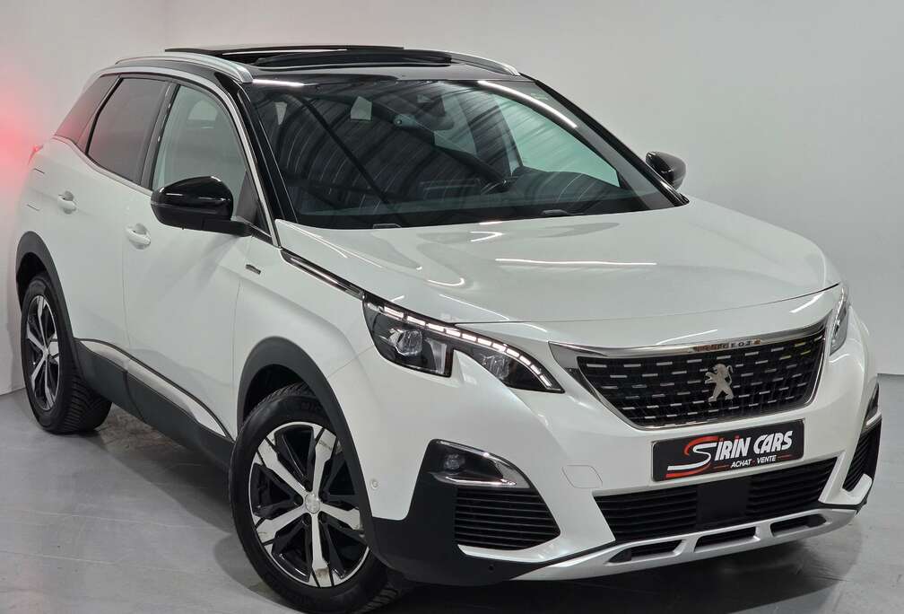 Peugeot GT Line  Toit Panoramique  Full Led  Carplay  Caméra 360  etat exceptionnel  Carnet  GARANTIE 12MOIS