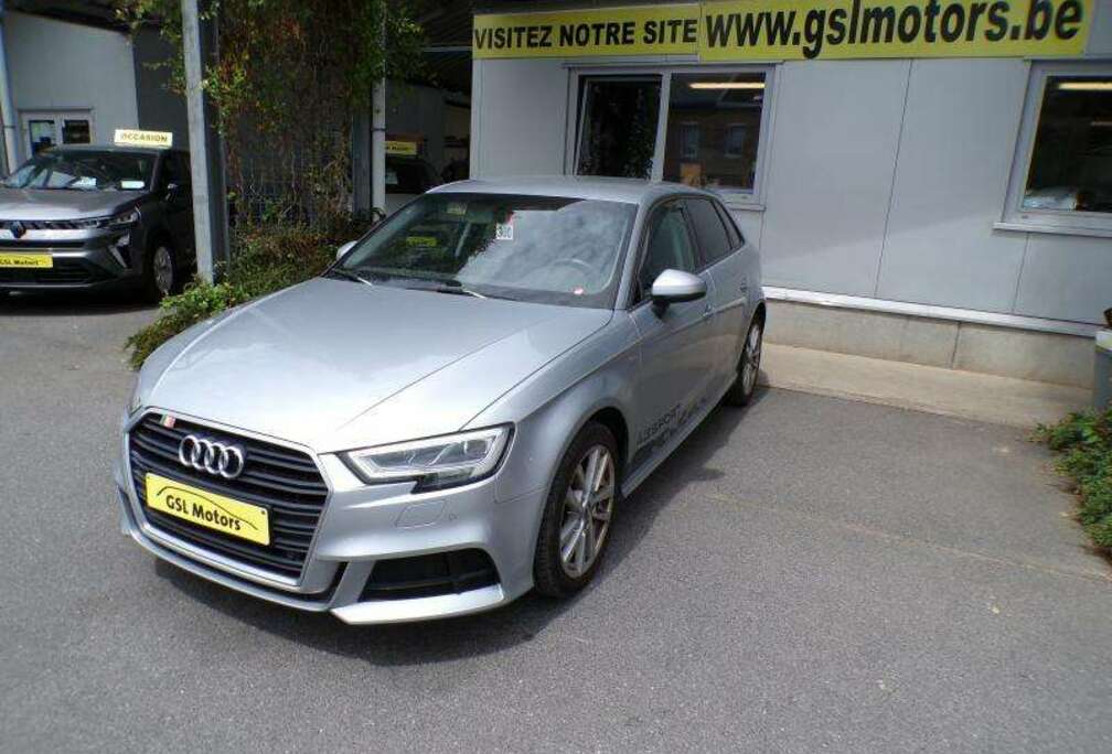 Audi Sportback 1.6 115cv gris 07/20 Airco GPS Capteurs