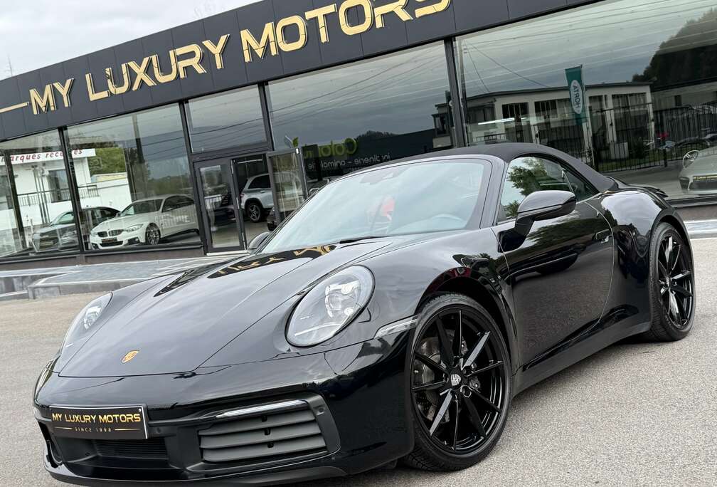 Porsche Carrera 2 Cabriolet 3.0 Bi-Turbo Pdk 385 Cv Black Pack Sieges Sport Exhaust Sport Clim Bi-Xenon Car-play Camera Ja 21/20