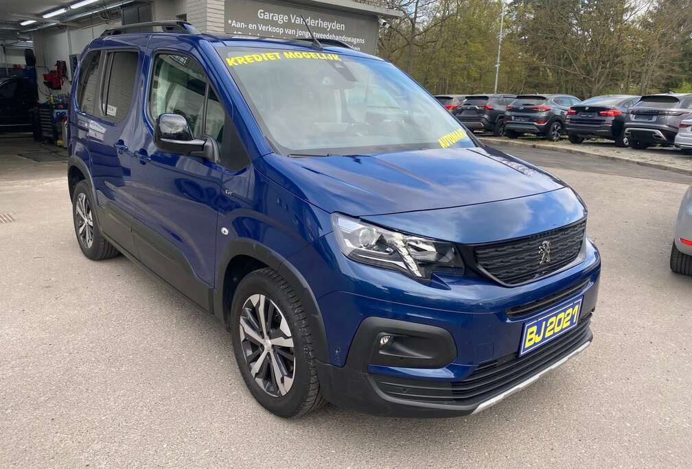 Peugeot Rifter 1.2 PureTech GT-LINE AUTOMAAT NAVI CRUISE MET GARANTIE