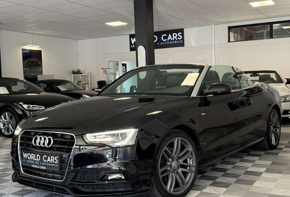 Audi Cabriolet 1.8 TFSI S-LINE - NAVIGATION - FACELIFT - XENON - GARANTIE 12MOIS
