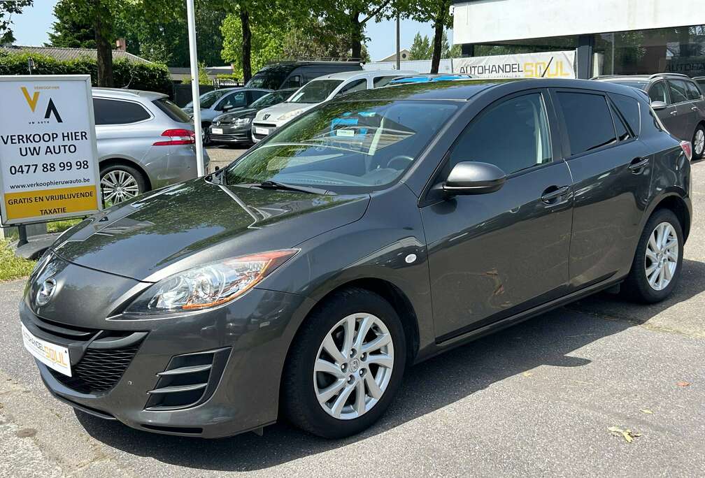 Mazda Mazda 3 1.6i, 2010, 114.880km, Airco, Keuring, 12m Garantie