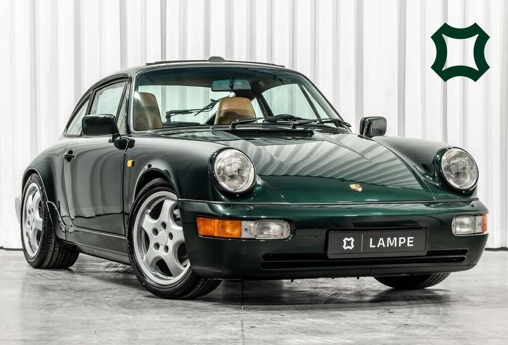 Porsche 964 Carrera 4 Coupé Manual Forest Green Sunroof