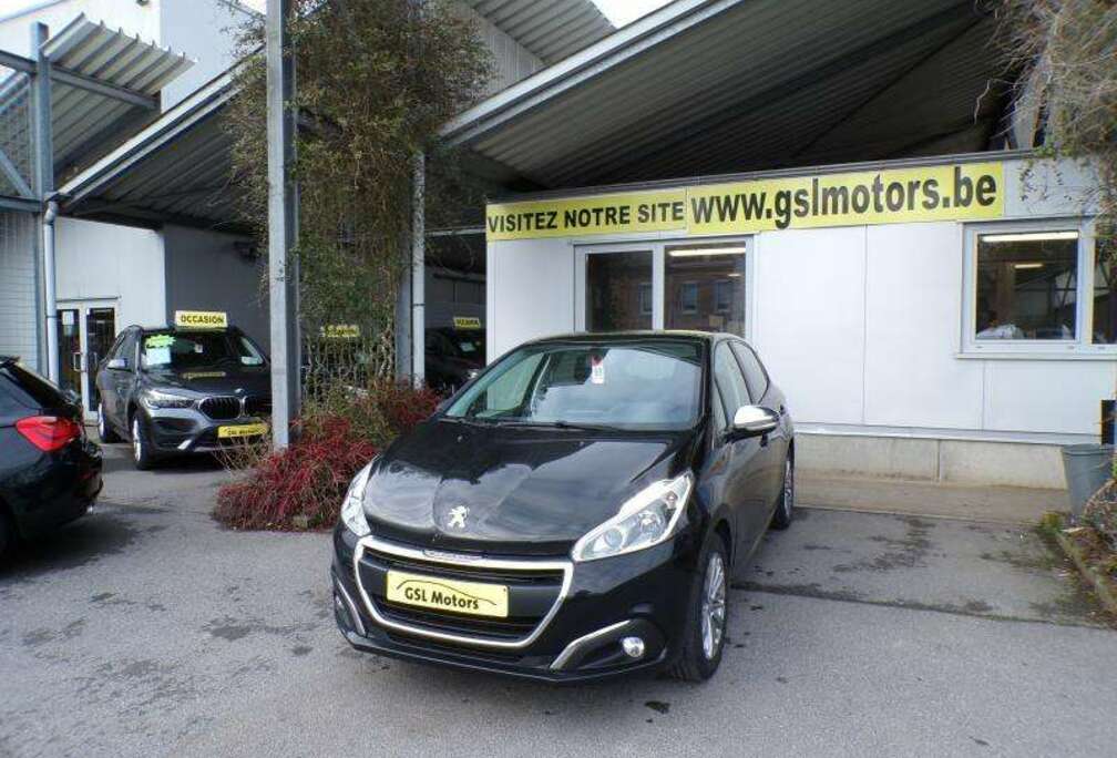 Peugeot 1.6 HDi 75cv noire 06/2016 Airco GPS Bluetooth USB