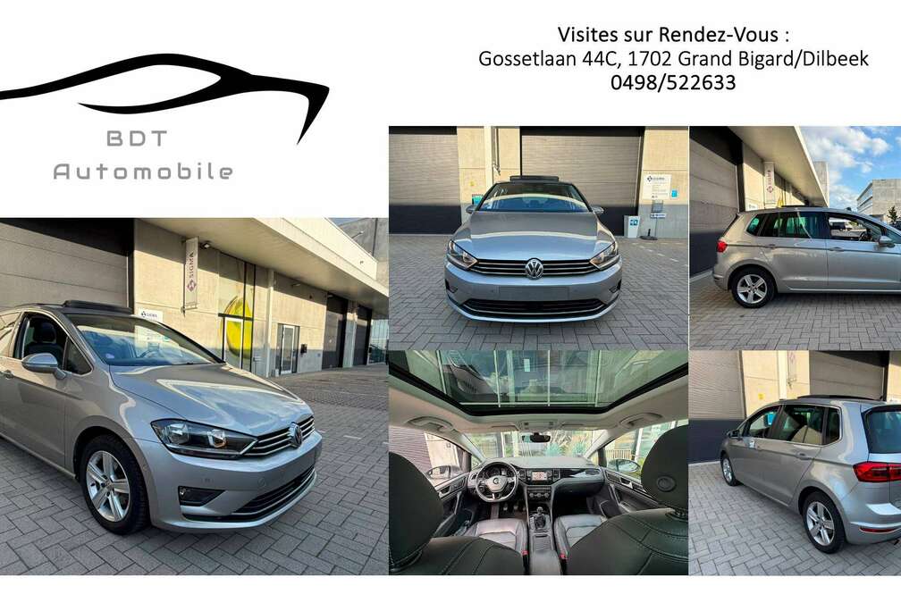 Volkswagen 1.2 TSI 110CV 1er Prop Carnet Complet Cuir Toit Ouvrant/Pano Cruise Caméra+Capteurs GPS Bluethoot... *Garantie 12Mois*