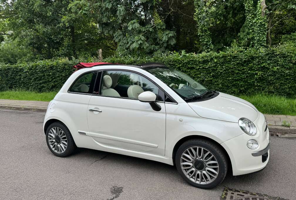 Fiat 500C 1.2i Cabriolet Essence Airco 1er prop Garantie