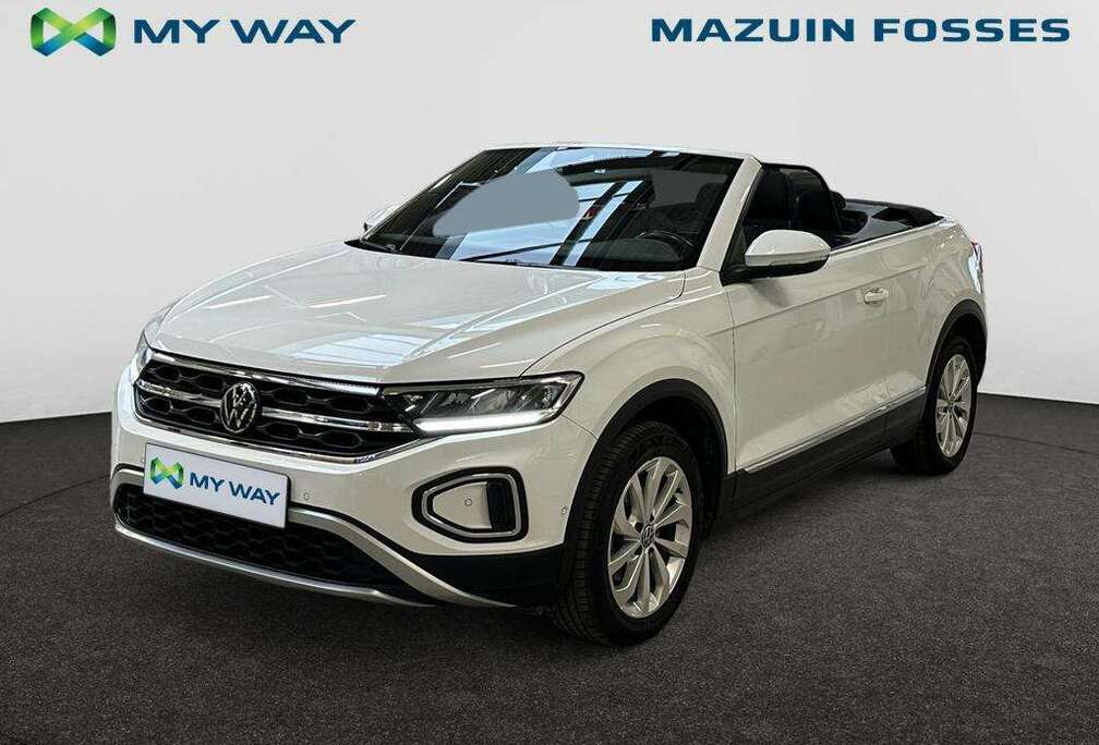 Volkswagen New T-Roc Cabrio Style 1.0 OPF 81 kW (110 ch) 6 vitesses manuel