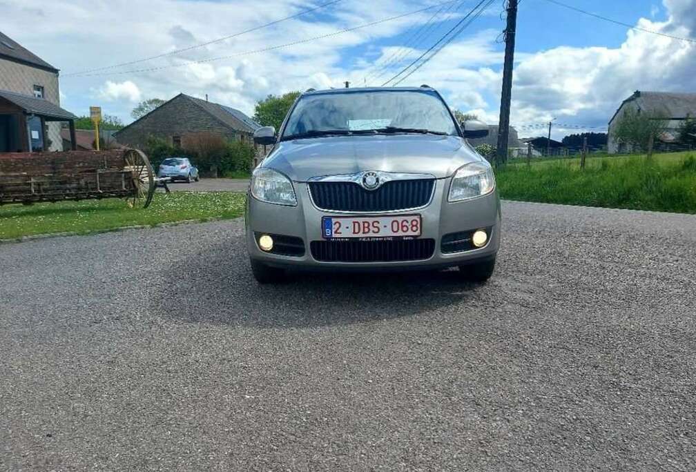 Skoda fabia 1.4 tdi avec demande d immatriculation