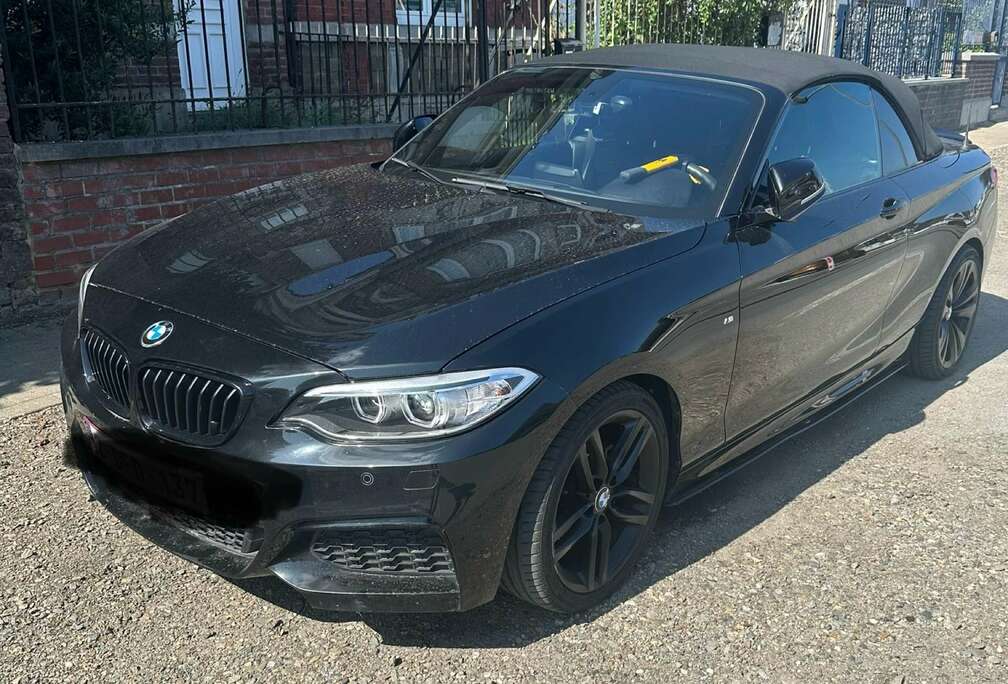 BMW Cabrio 218i pack M sport