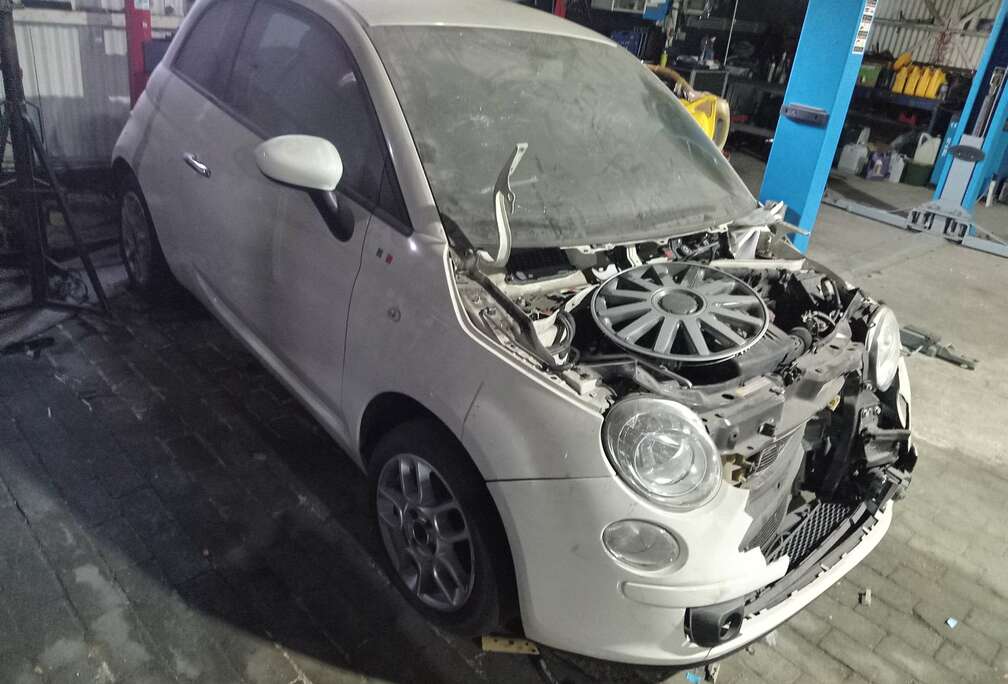 Fiat fiat 500 1.2 essence accidenté