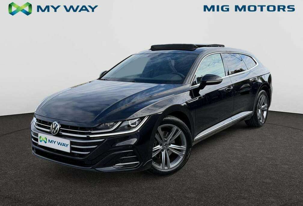 Volkswagen FULL R-Line Business Premium 2.0 TSI (190pk) AUTOMAAT /// Inklapbare trekhaak /// 360 Camera /// Panoramisch schuifdak /