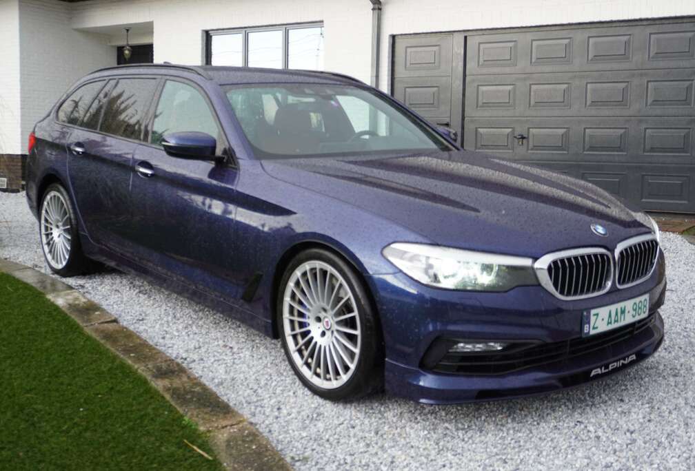 Alpina D5S - 1 / 450 - MEDITERRANO BLUE on COGNAC LEATHER