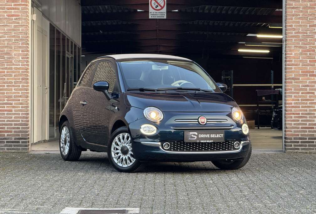 Fiat 500C 1.0i Cabrio  Navi  PDC Achter  CarPlay