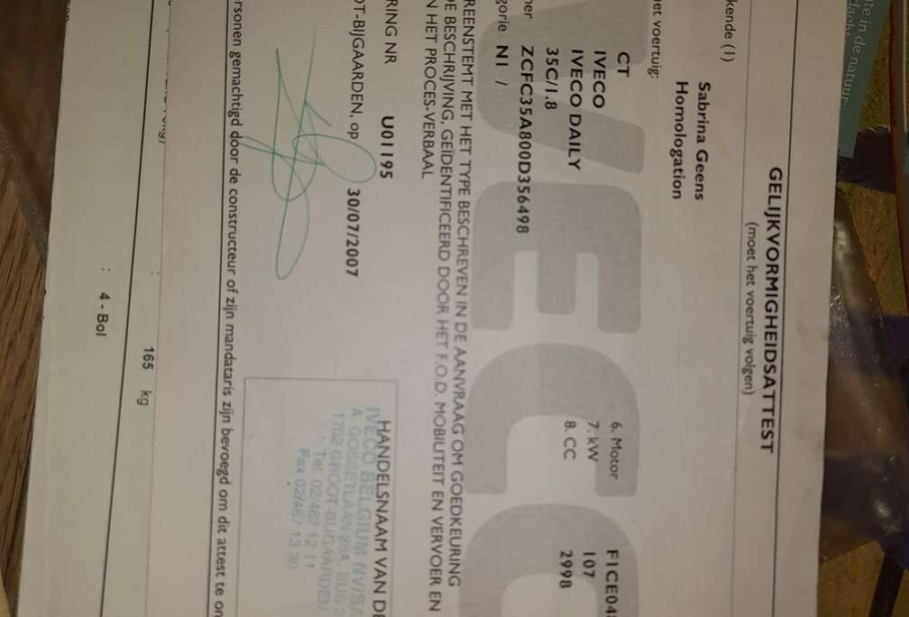 Iveco Daily 35C15D 3.0 Turbo HPI