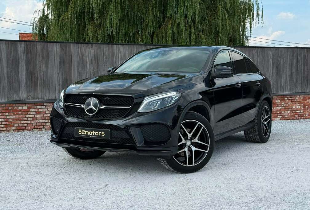 Mercedes-Benz d coupé 4-MATIC/amg/led/360/trekhaak/distronic/airmatic/cognac leder/1e eigenaar