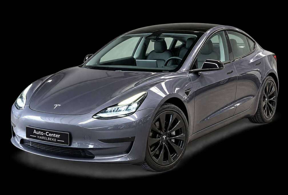 Tesla Model 3 55 kWh Standard Plus Leder Panodak btw aftrekbaar voor zelfstandigen