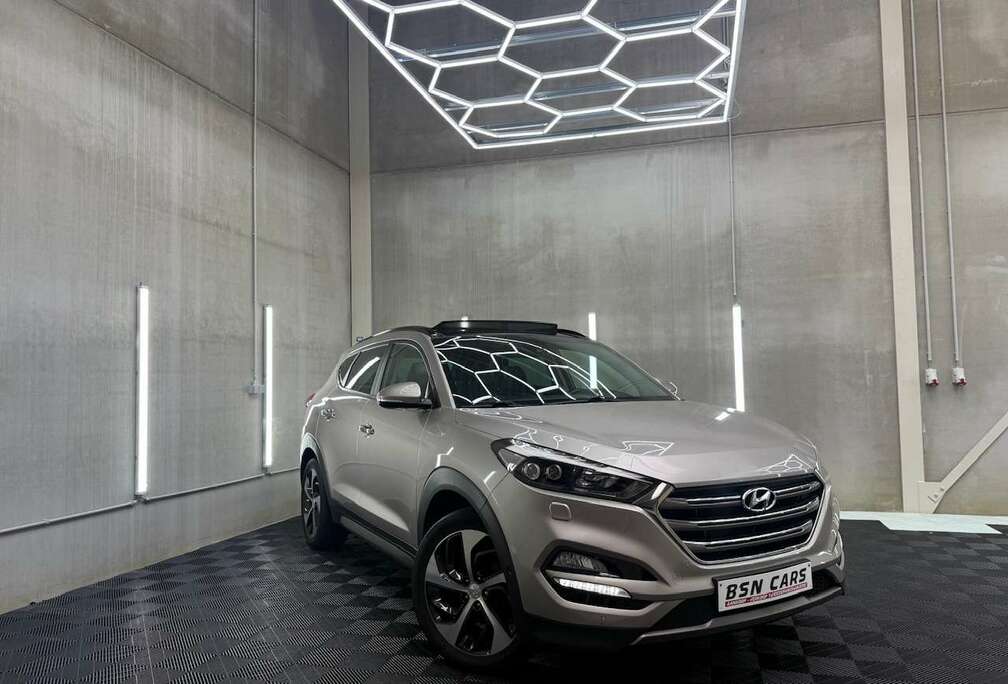 Hyundai 4WD/PANO/CAMERA/LEER/ZETELVERKOELING/LANE/FULL/GRN