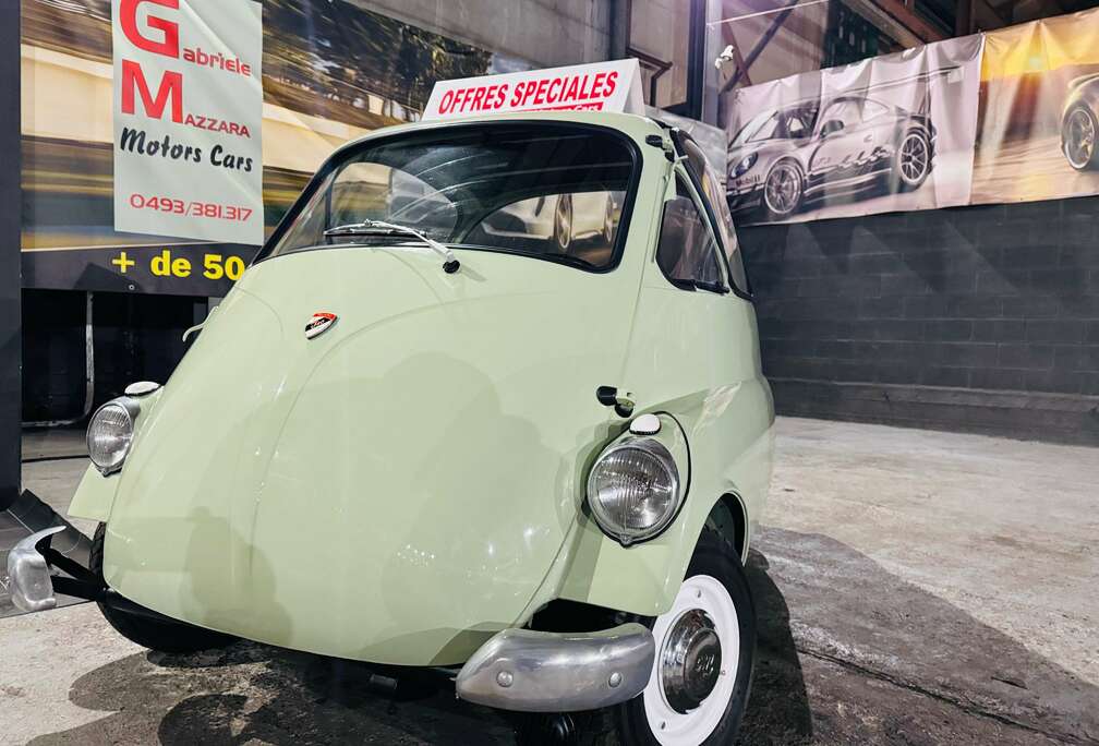 ISO isetta Milan 1 propriétaire vehicule belge