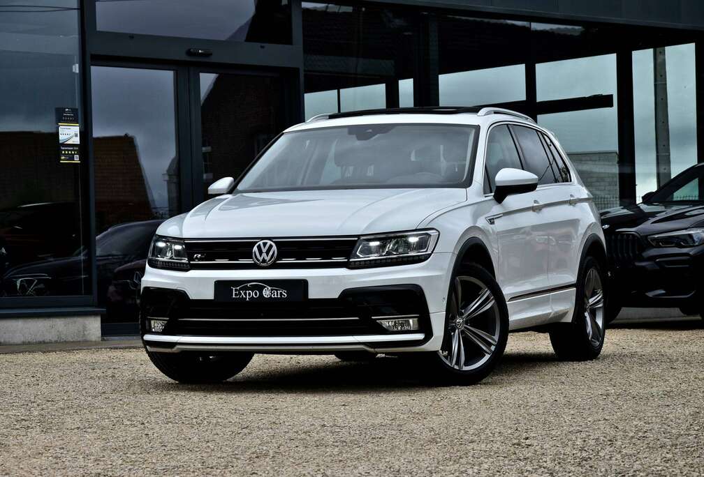 Volkswagen Tiguan 1.4 TSI R-Line *PANO DAK*360CAMERA*LEDER*AD CRUISE*APLLE CARPLAY*ANDROID AUTO*