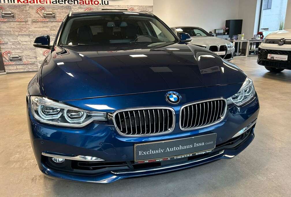 BMW d xDrive Luxury Line*NAVI*LEDER*R-KAM*SHZ*