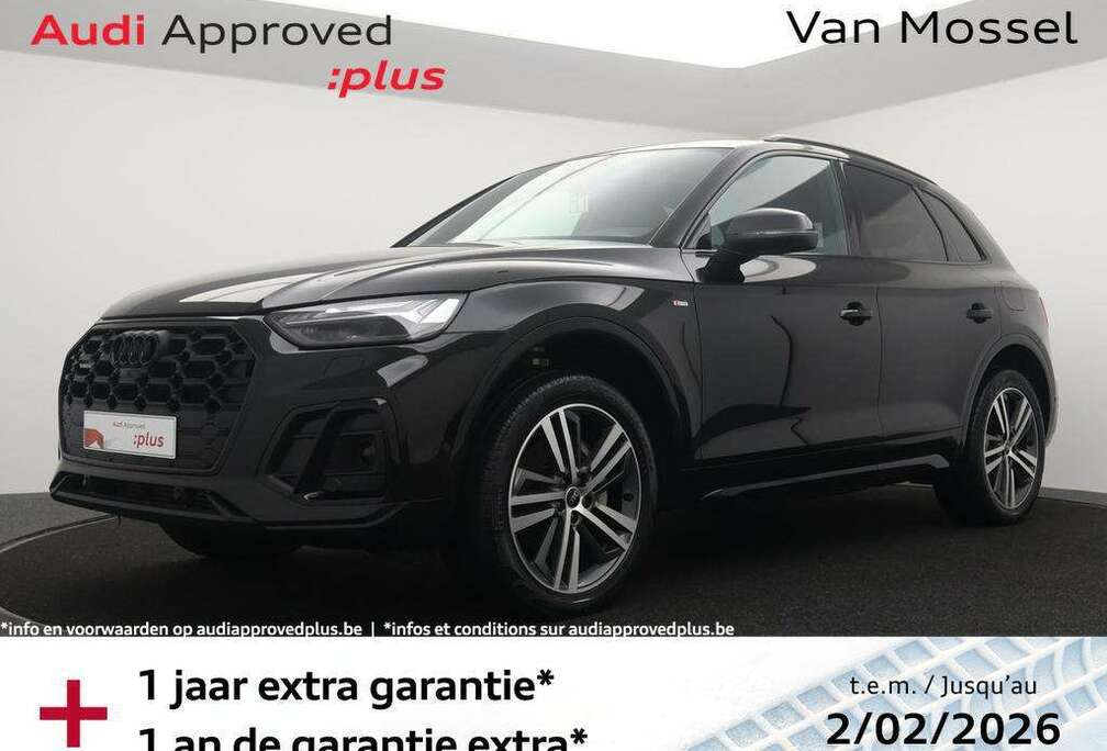 Audi PHEV Audi Q5 3x S-LINE 50TFSIe QUATTRO PHEV - AUTOMAAT*SPORTSEATS*NAVI*APP CONNECT*BLTH*CRUISE*ZETELVERWARMING*PDC*CAMERA