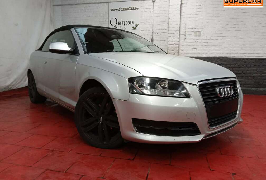 Audi 1.6 TDi* Cabriolet *A/C* ST/STP* Cuir* 155€ x42